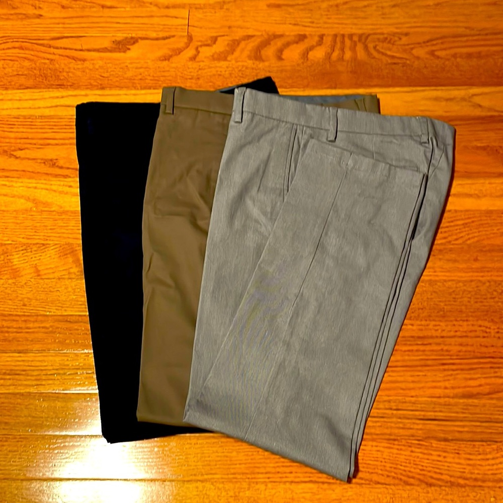 Bundle of 3 Khaki Pants. Size 34x30.